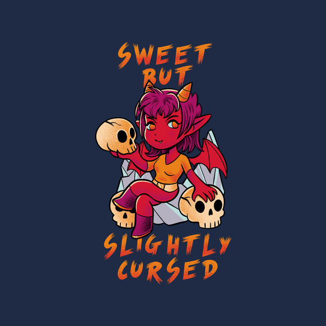 Sweet But Slightly Cursed-Womens-Racerback-Tank-FunkVampire