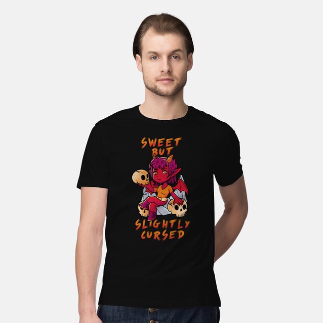 Sweet But Slightly Cursed-Mens-Premium-Tee-FunkVampire