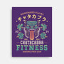 Chatacabra Fitness-None-Stretched-Canvas-LAGELANTEE