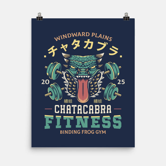 Chatacabra Fitness-None-Matte-Poster-LAGELANTEE