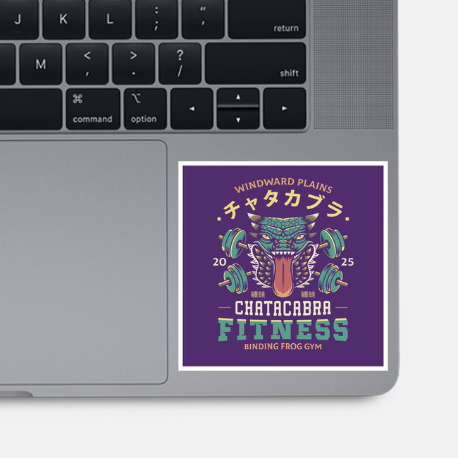 Chatacabra Fitness-None-Glossy-Sticker-LAGELANTEE