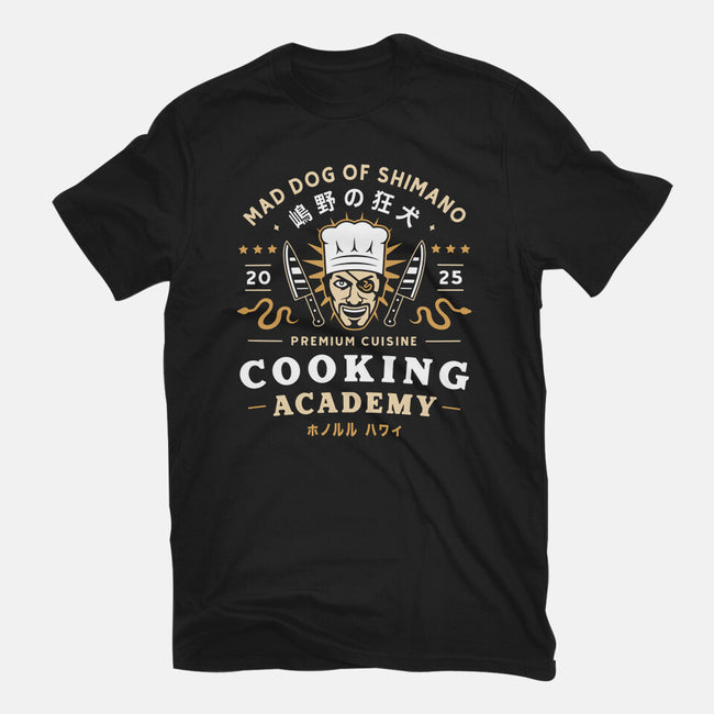 One Eyed Demon Cooking Emblem-Womens-Basic-Tee-LAGELANTEE