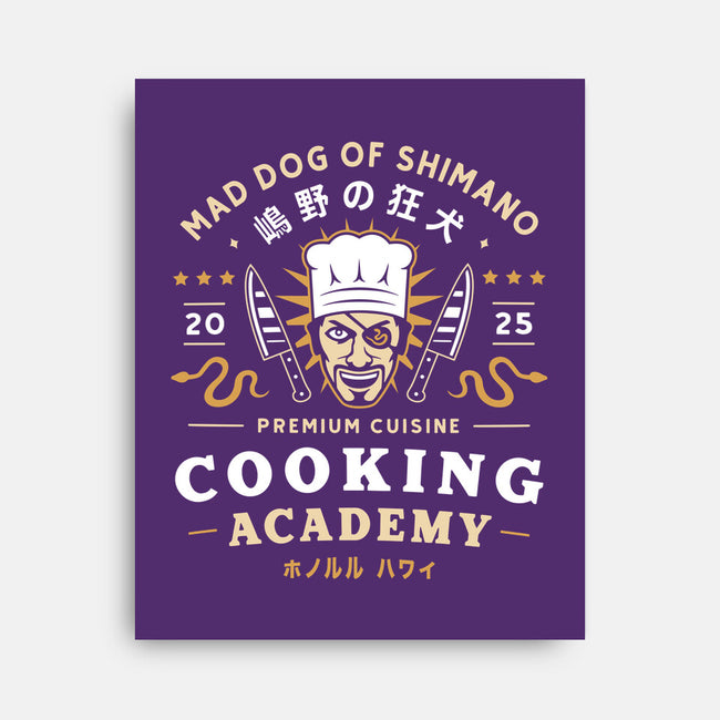 One Eyed Demon Cooking Emblem-None-Stretched-Canvas-LAGELANTEE