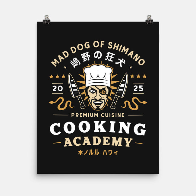 One Eyed Demon Cooking Emblem-None-Matte-Poster-LAGELANTEE