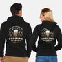 One Eyed Demon Cooking Emblem-Unisex-Zip-Up-Sweatshirt-LAGELANTEE