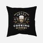 One Eyed Demon Cooking Emblem-None-Removable Cover w Insert-Throw Pillow-LAGELANTEE