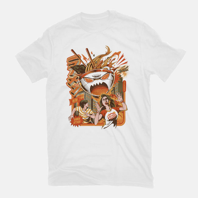 Great Ramen Attack-Womens-Basic-Tee-ilustrata