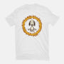 Dog Meditation-Womens-Basic-Tee-nickzzarto