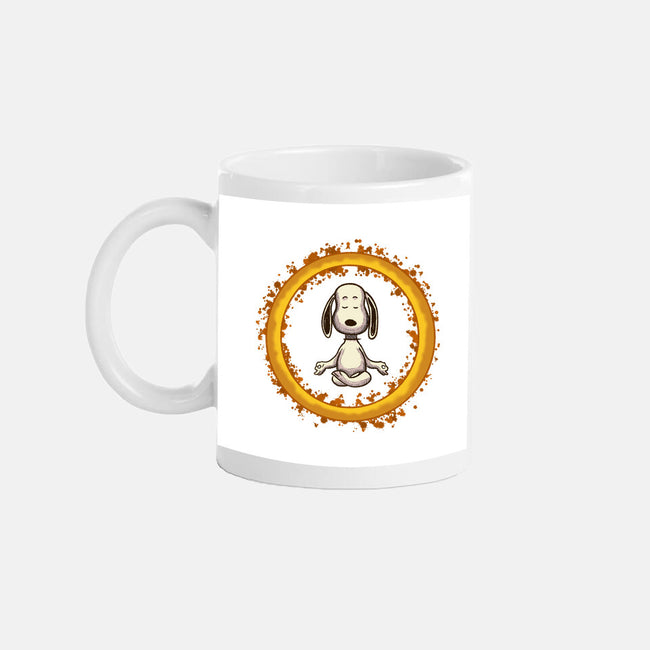 Dog Meditation-None-Mug-Drinkware-nickzzarto