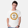 Dog Meditation-Mens-Basic-Tee-nickzzarto