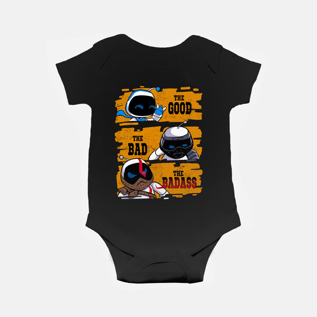 Triple Bot-Baby-Basic-Onesie-spoilerinc