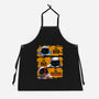 Triple Bot-Unisex-Kitchen-Apron-spoilerinc