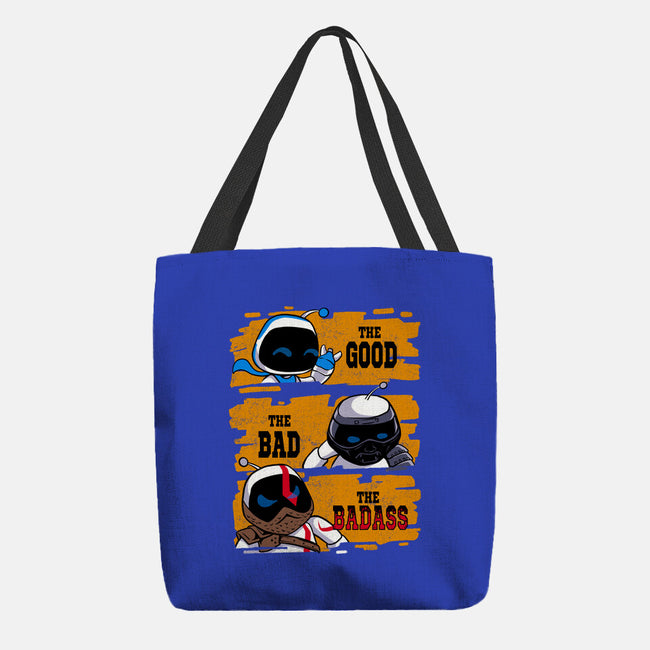 Triple Bot-None-Basic Tote-Bag-spoilerinc