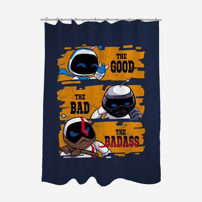 Triple Bot-None-Polyester-Shower Curtain-spoilerinc