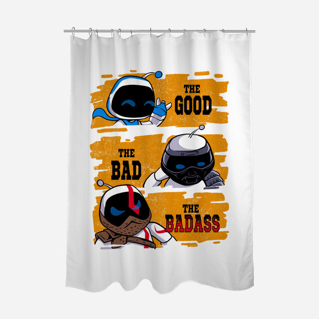 Triple Bot-None-Polyester-Shower Curtain-spoilerinc