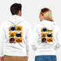 Triple Bot-Unisex-Zip-Up-Sweatshirt-spoilerinc