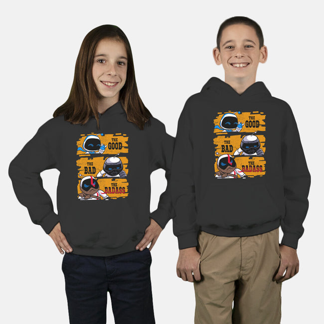 Triple Bot-Youth-Pullover-Sweatshirt-spoilerinc