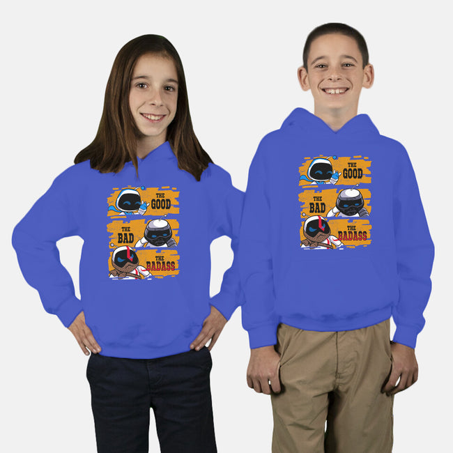 Triple Bot-Youth-Pullover-Sweatshirt-spoilerinc