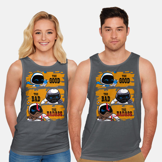 Triple Bot-Unisex-Basic-Tank-spoilerinc