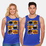 Triple Bot-Unisex-Basic-Tank-spoilerinc