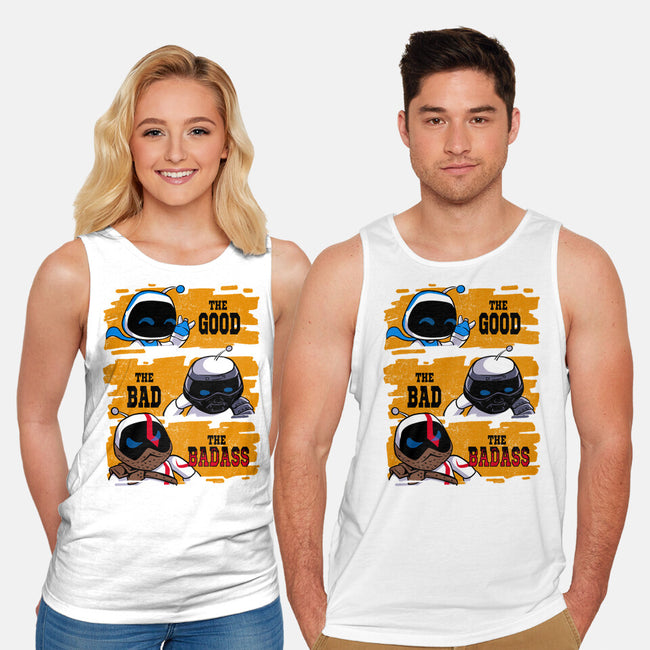 Triple Bot-Unisex-Basic-Tank-spoilerinc