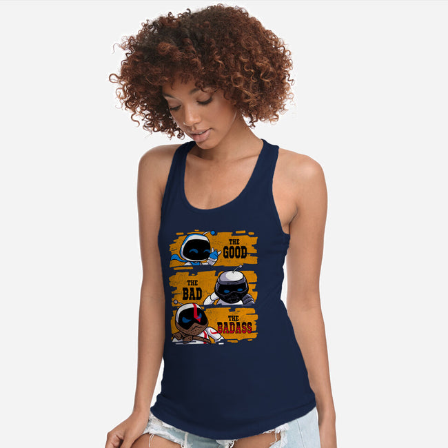 Triple Bot-Womens-Racerback-Tank-spoilerinc