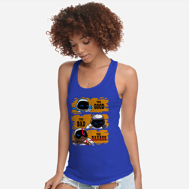 Triple Bot-Womens-Racerback-Tank-spoilerinc