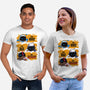 Triple Bot-Unisex-Basic-Tee-spoilerinc