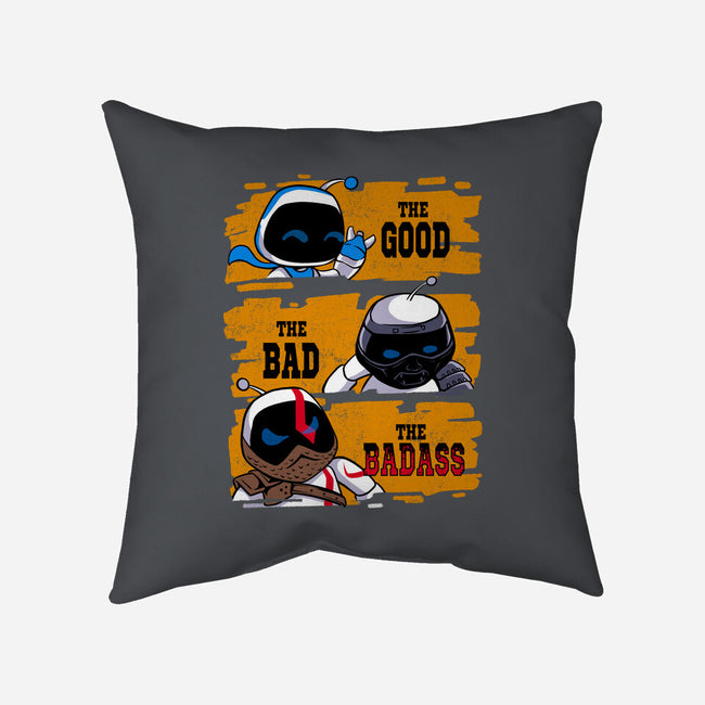 Triple Bot-None-Removable Cover w Insert-Throw Pillow-spoilerinc