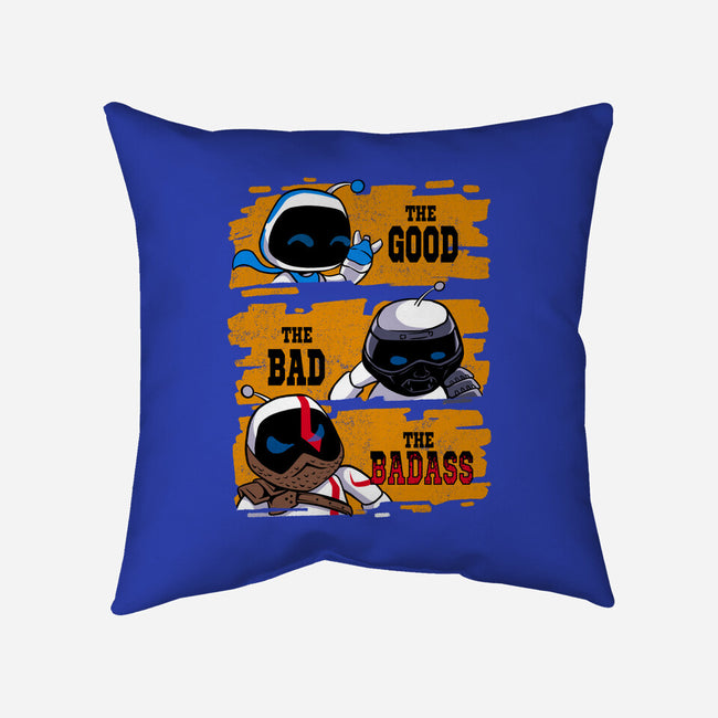 Triple Bot-None-Removable Cover w Insert-Throw Pillow-spoilerinc