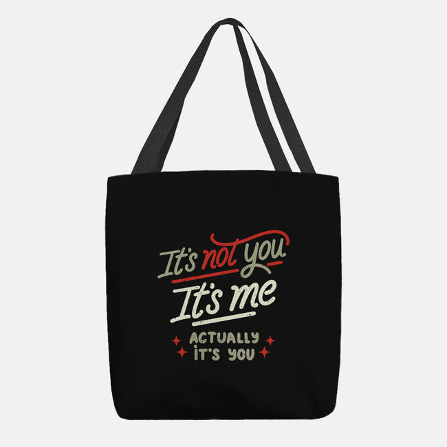 Actually It's You-None-Basic Tote-Bag-koalastudio