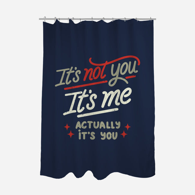 Actually It's You-None-Polyester-Shower Curtain-koalastudio